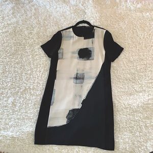 Zara dress, appropriate from desk to dinner!